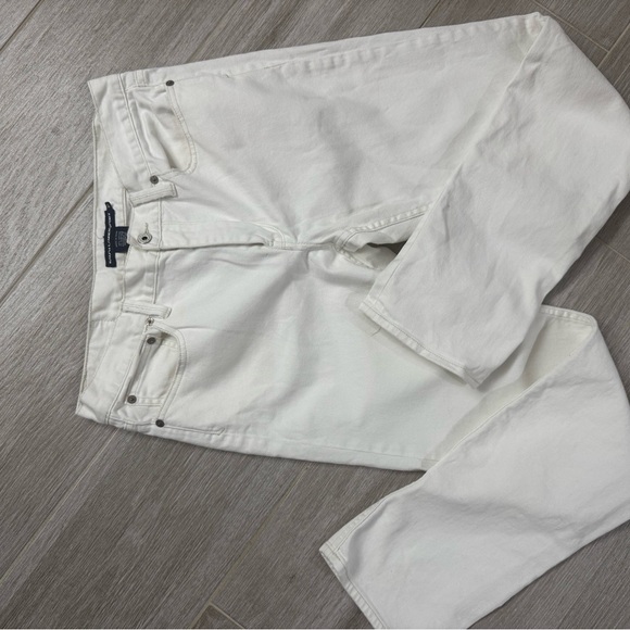 Ralph Lauren Sport Cream Denim Pants - Picture 1 of 5